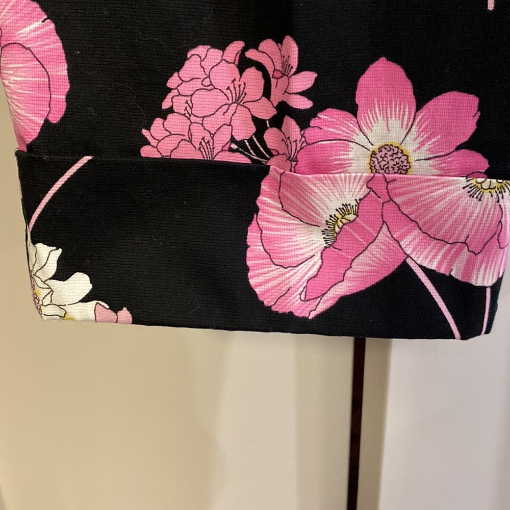 Stretch Floral Print Pants - Picture 5 of 5
